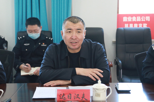 巴彦淖尔公安局长进企业上门问谏共商优化法治化营商环境良策