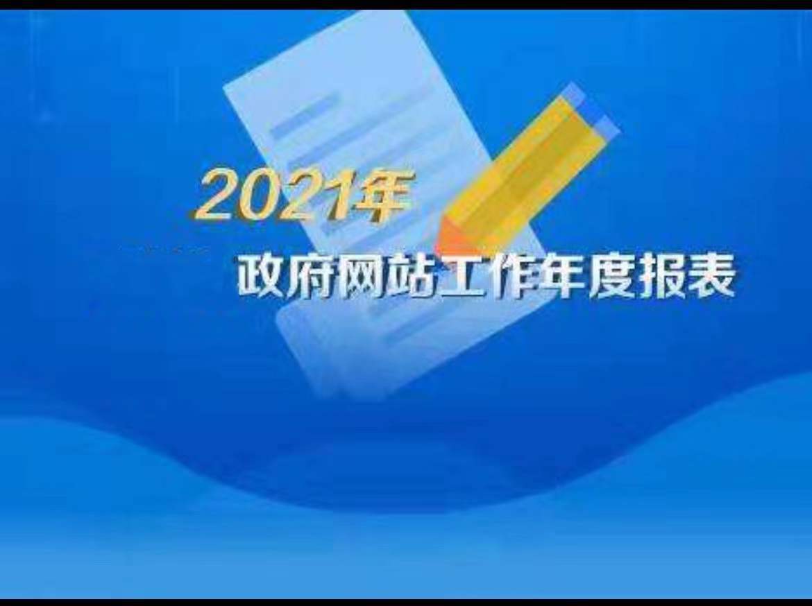 政府网站年度工作报表相关图片